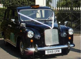 Classic London Taxi Wedding Hire in Egham